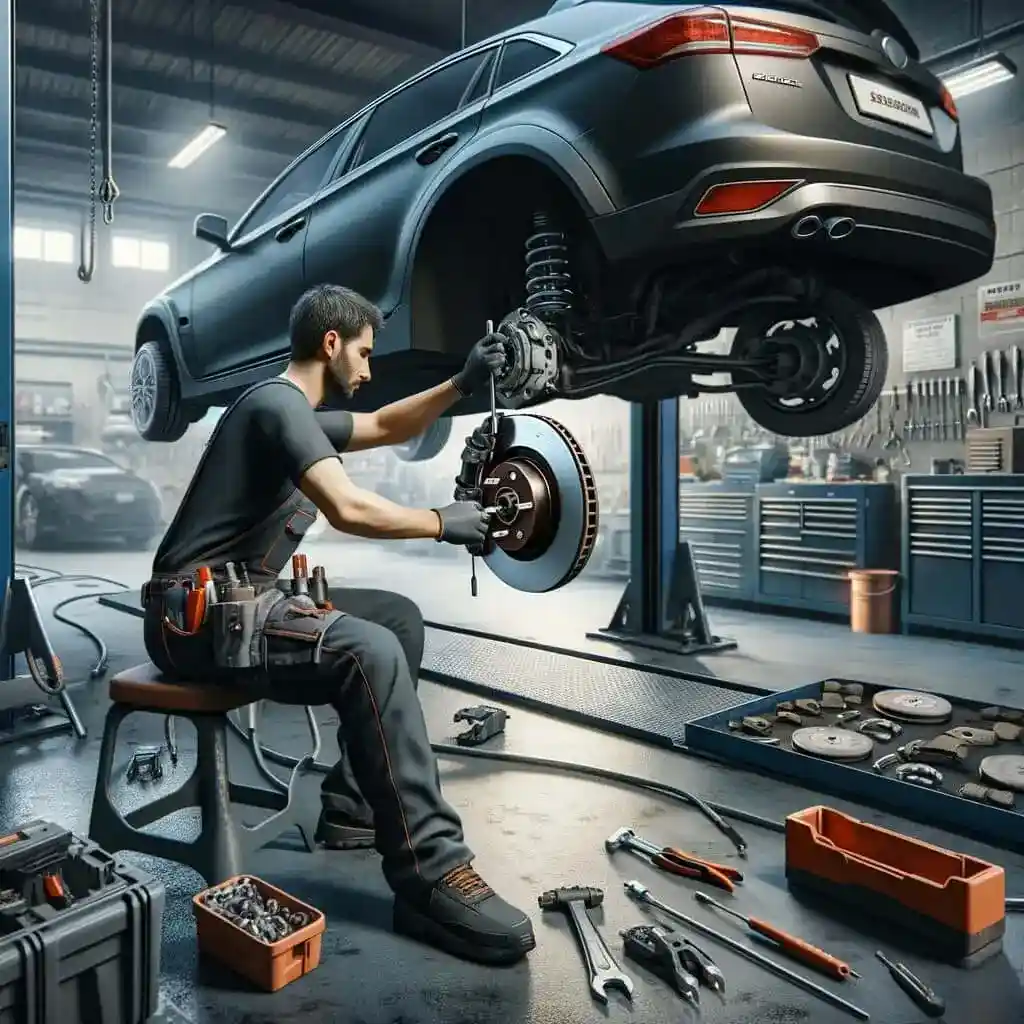 Фото надання послуги Ремонт гальмівної системи